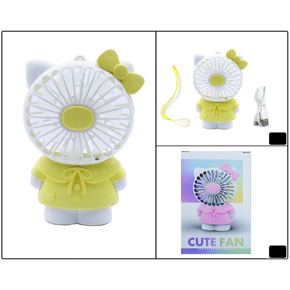 Sensibling Corp. – wholesale Handheld electric fan – Mini Animal USB Charge Portable Fan9