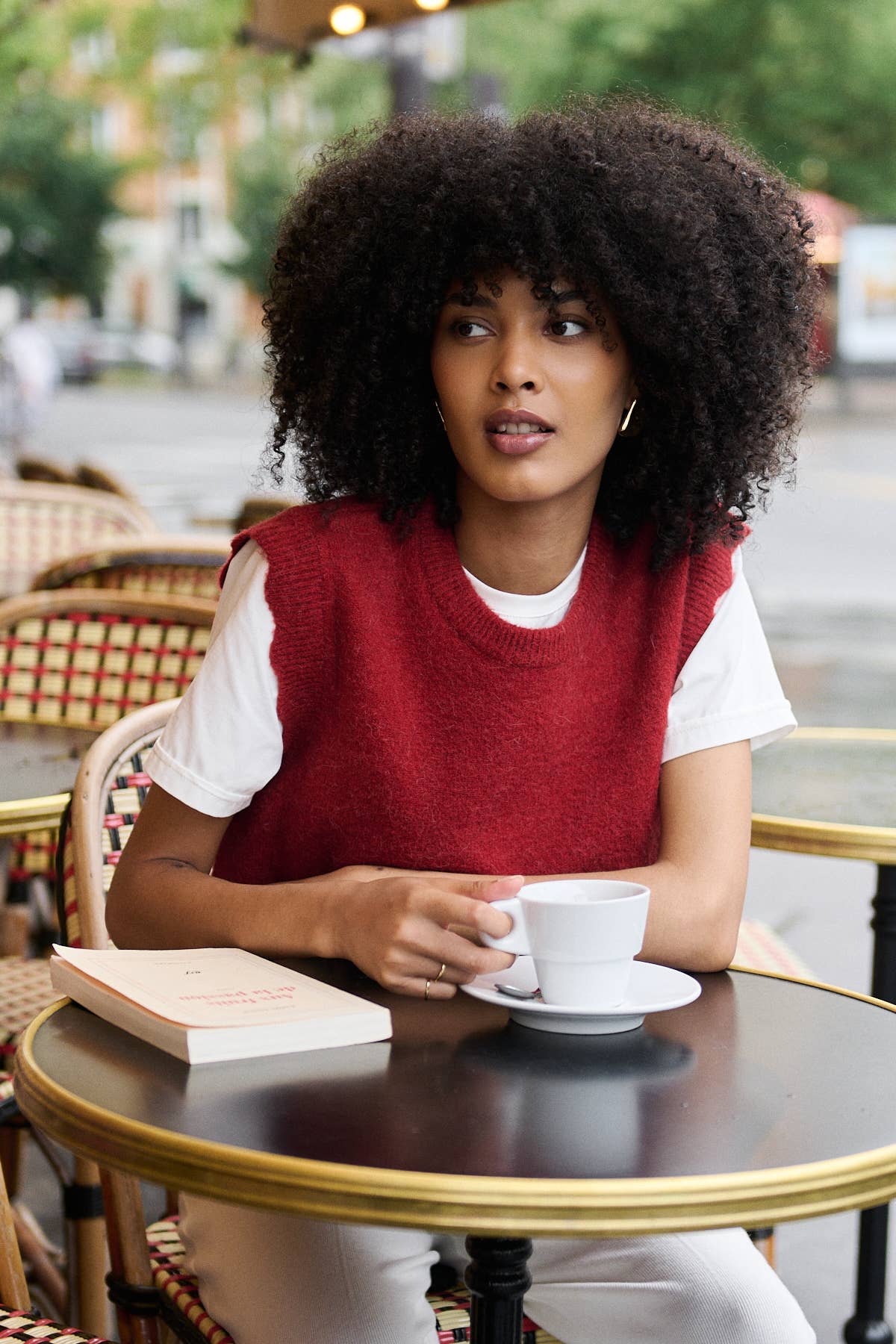 Nathael Paris – Engroshandel Pullover - Dame – Ærmeløs trøje i alpaka og uld1