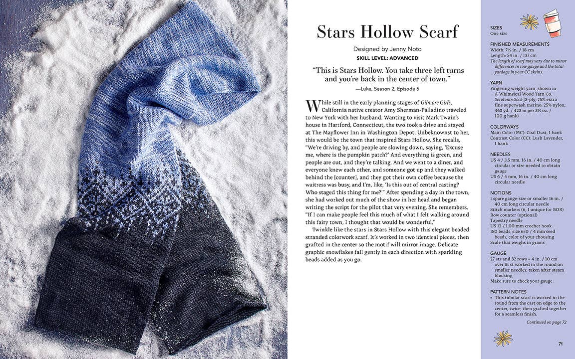 Insight Editions - #1 Pop Culture Publisher - Wholesale Crafts, Hobbies & DIY Book - Gilmore Girls: The Official Knitting Book5