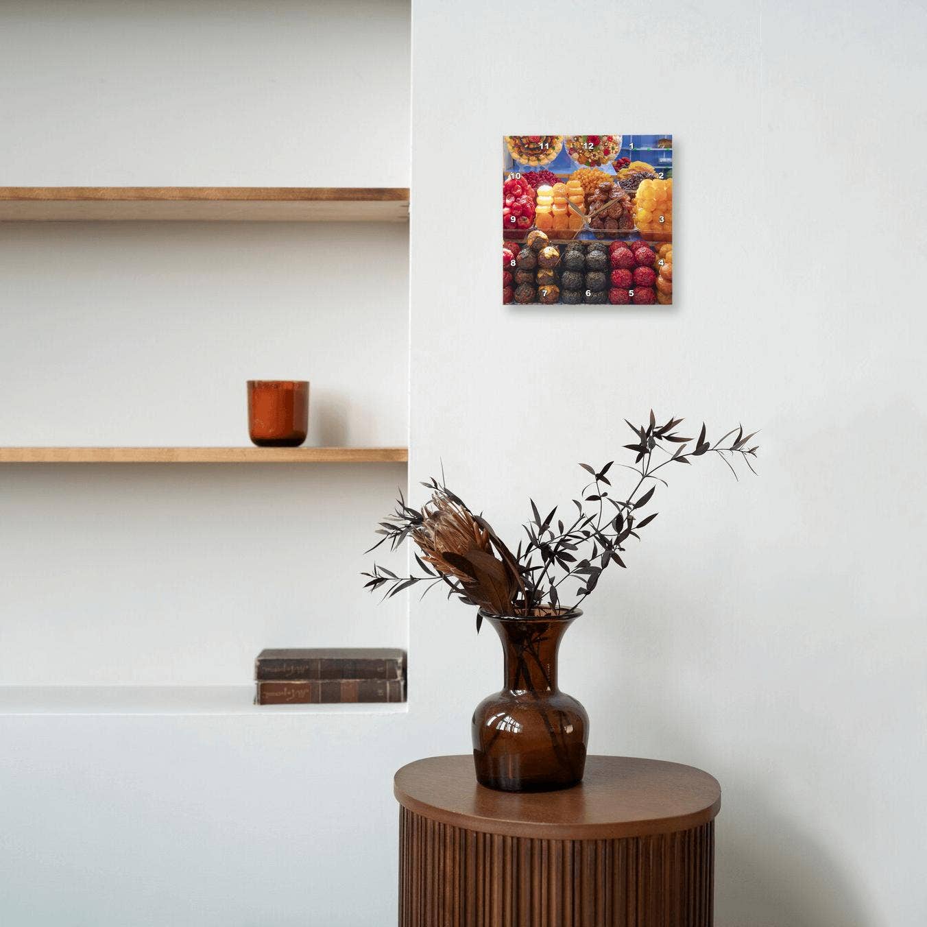 3dRose - Venta al por mayor Relojes de pared - 3dRose, Armenia, Ereván. Mercado de agricultores. Frutas secas., Reloj de pared7