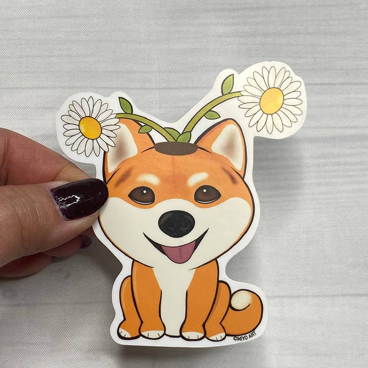 Miyo Art Design - Wholesale Sticker - Dogs of Spring Vinyl Sticker Set of 510