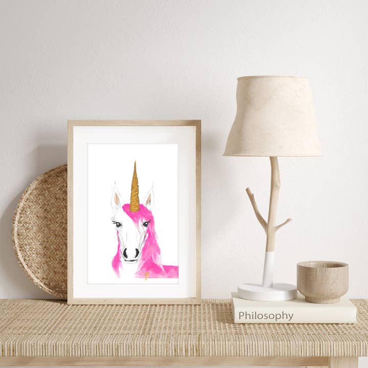 Unicorn Artwork | Udskriv for engroshandel hos claire jordan designs