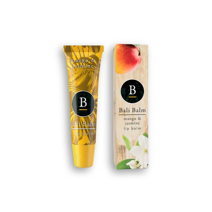 Organic Mango & Jasmine Lip Balm | Stocking Filler for wholesale by Bali Balm