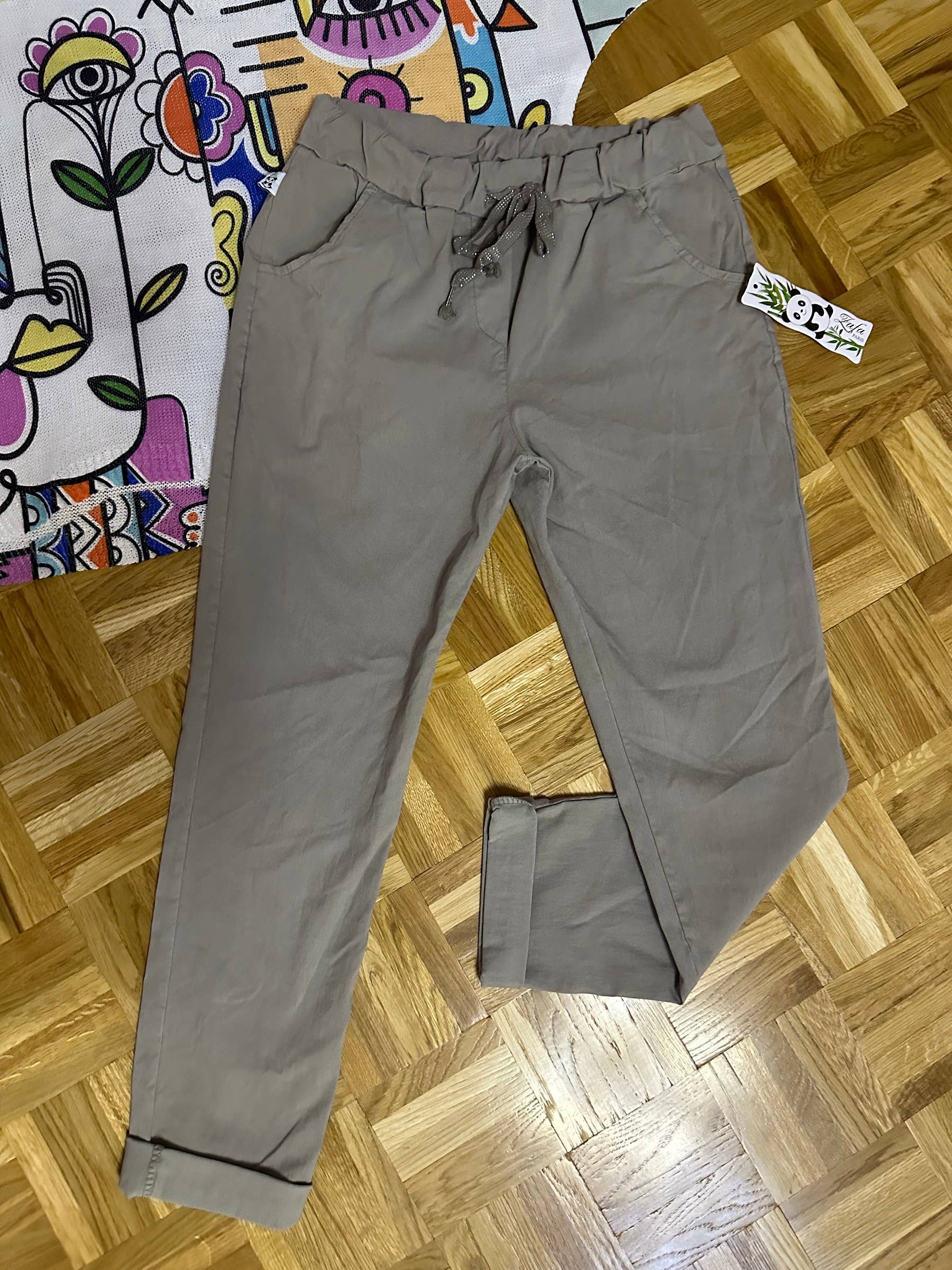 ZAFA PARIS - Wholesale Pants – Women's - 74FB0P002-PLUS size-pantajogg with pouch5