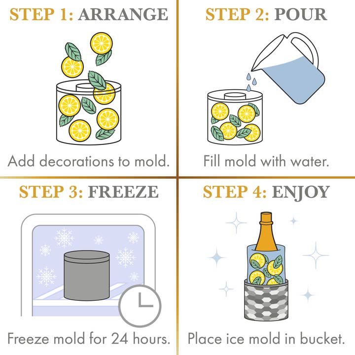 CÔTIER BRAND - Wholesale Wine Bucket - Ice Mold Hammered Wine Bottle Chiller Silver | Hostess Gift2