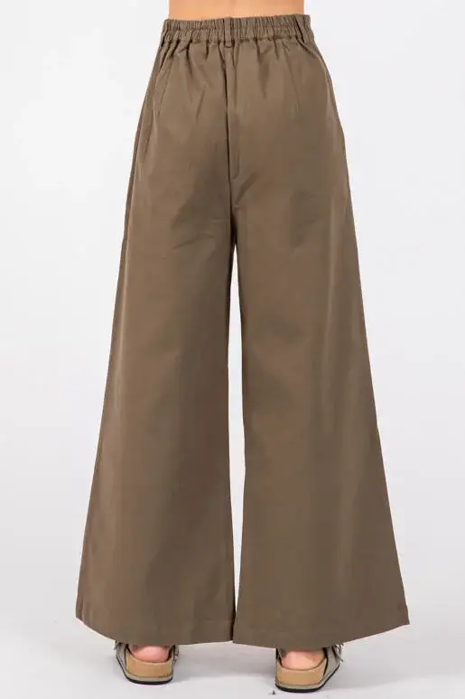 Final Touch – wholesale Byxor - Dam – Bomullsbyxor med vida ben - P50015C15