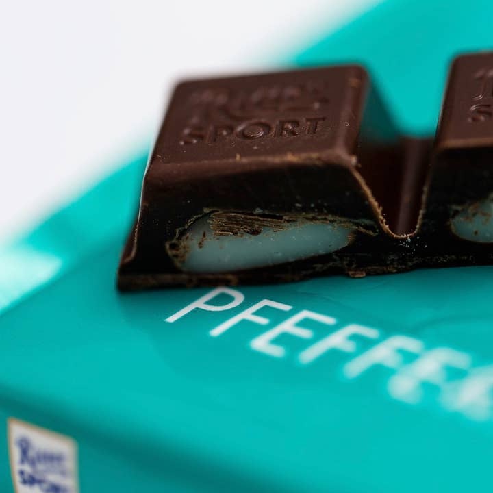 Phoenix Distributions – wholesale Choklad – RITTER SPORT Pfefferminz 100 gram 12 räkningar