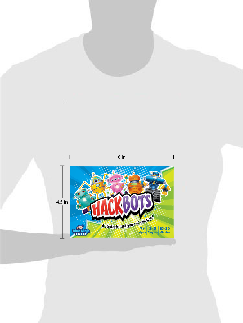 Blue Ninja Studios - Wholesale Card Game - HackBots Family Strategy Card Game7