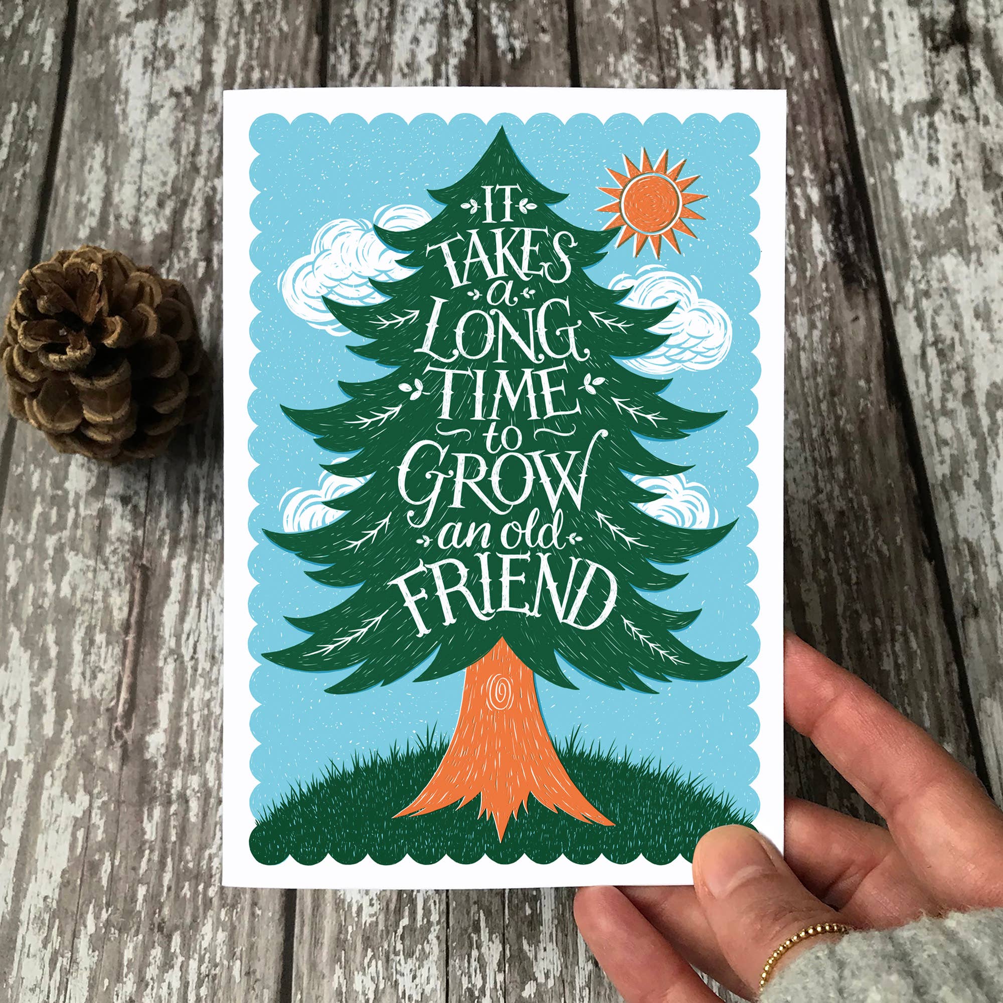 Alexandra Snowdon – wholesale Friendship card – Big Tree Friendship Card7