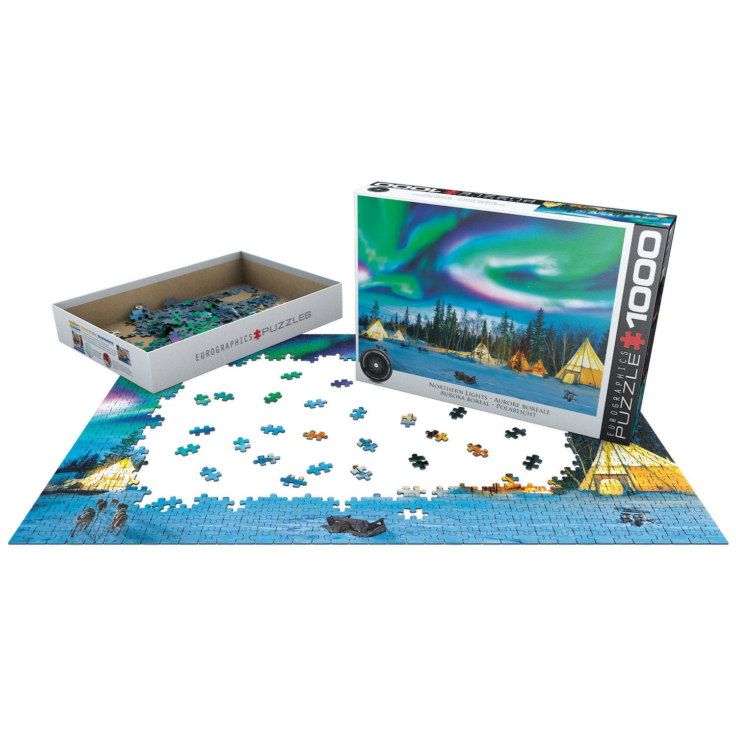 Eurographics Puzzles Canada - Wholesale Puzzle - Adult - Northern Lights2