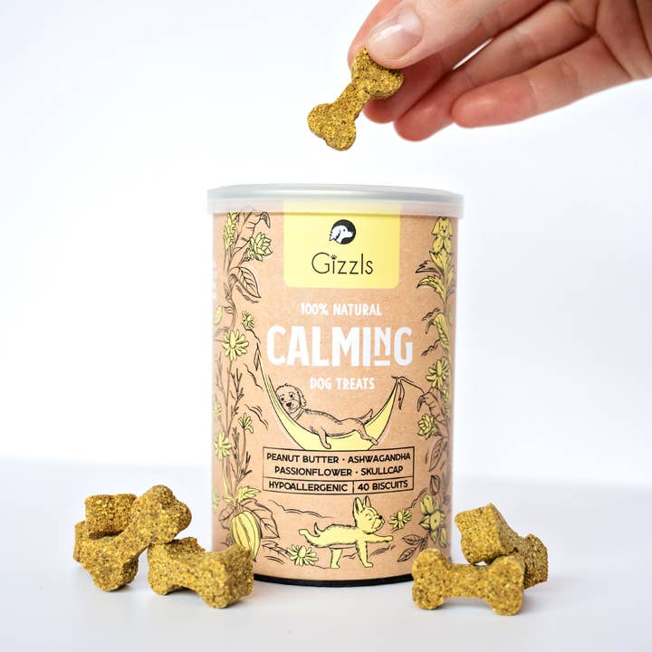Gizzls 100% Natural Calming Dog Treats for wholesale by Gizzls
