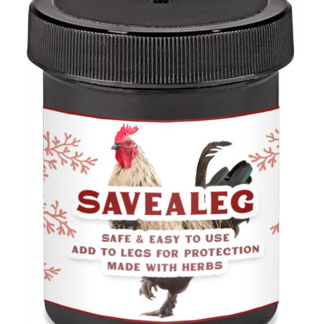 SaveALeg - Herbal Leg Salve For Scaly Leg Mites for wholesale by Dahlia Pets