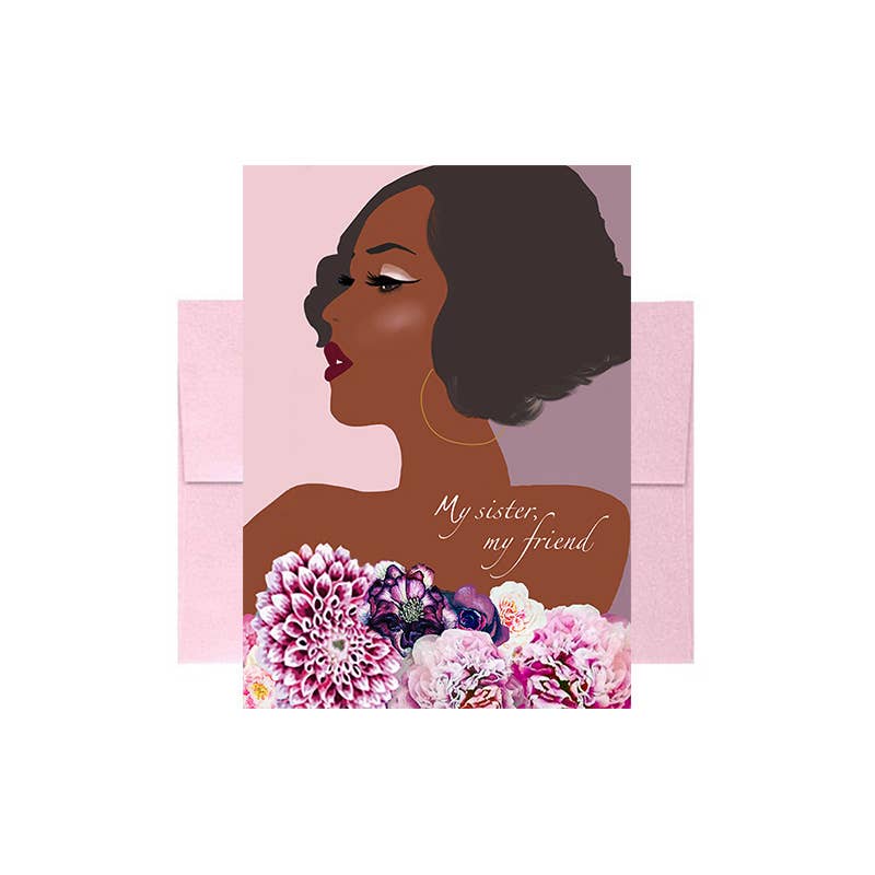 Beyoutifully Brown® - Wholesale Birthday Card -  Birthday Message Greeting Card1