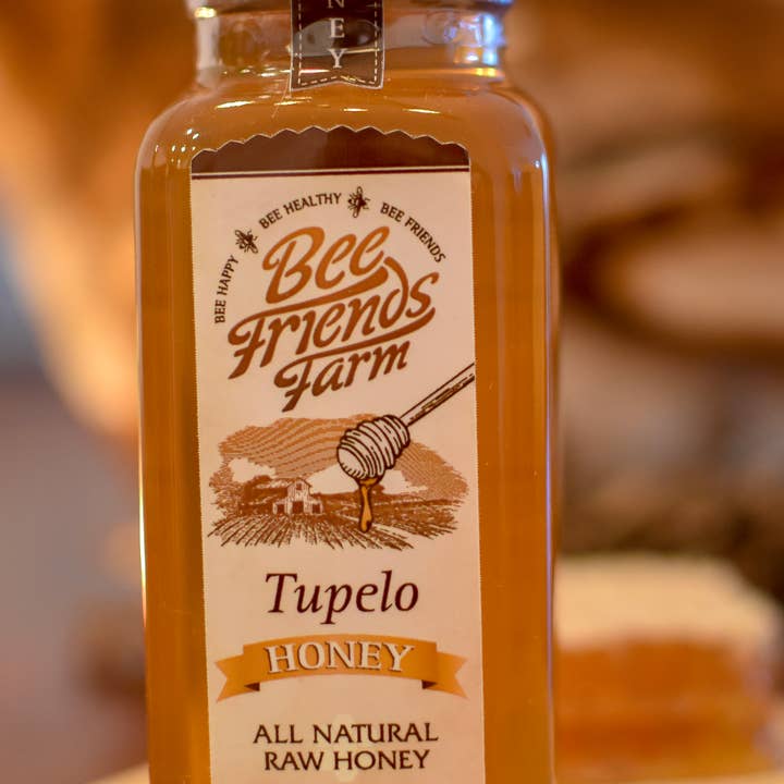 Florida Tupelo Honey for wholesale by Bee Friends Farm