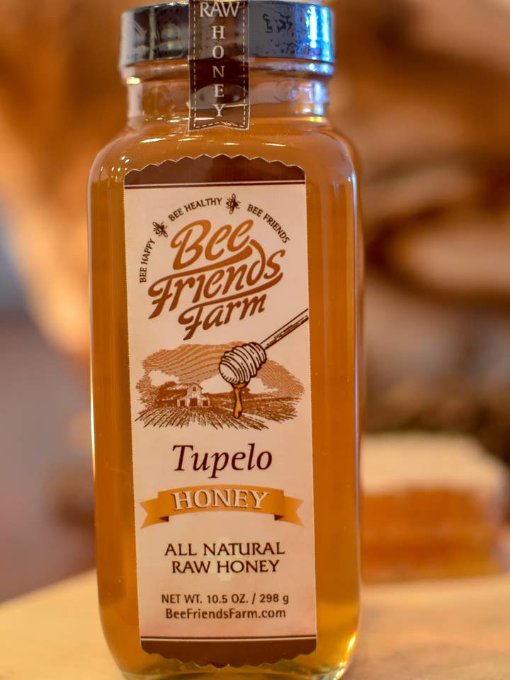 Tupelo Honey for wholesale by Bee Friends Farm