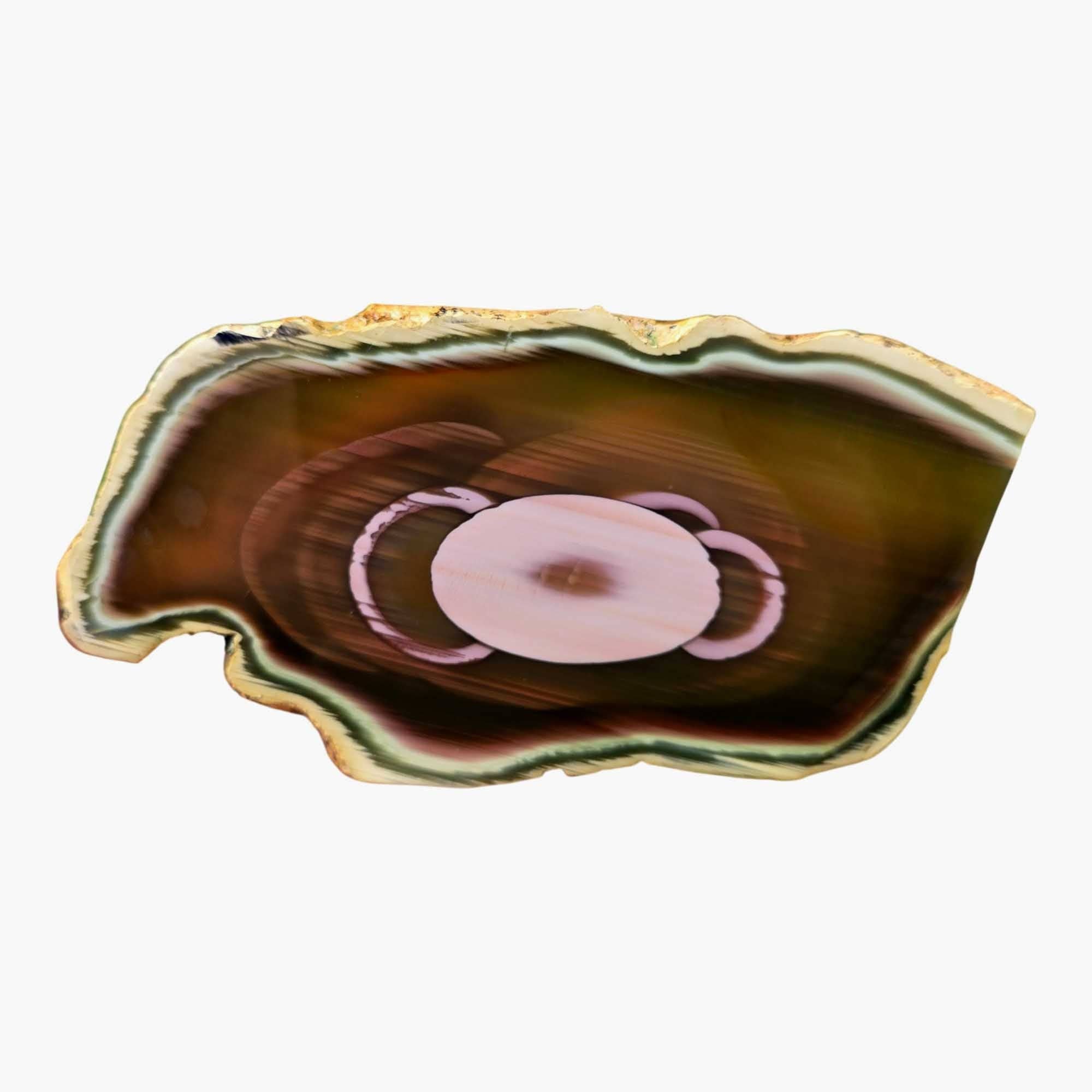 Lapidary Central - Wholesale Spiritual Stone/Crystal - Royal Imperial Jasper Slab - Moonlit Orbs Translucent - San Cristobal Premium0