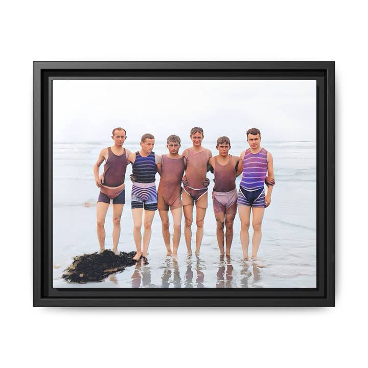 nager 008 | Framed Vintage Photo - Matte Canvas for wholesale by Walt & Pete