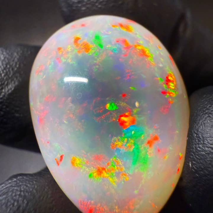 Large Welo Ethiopian Opal Polished Cabochon – 46.10 ct for wholesale by Modeeq Gems