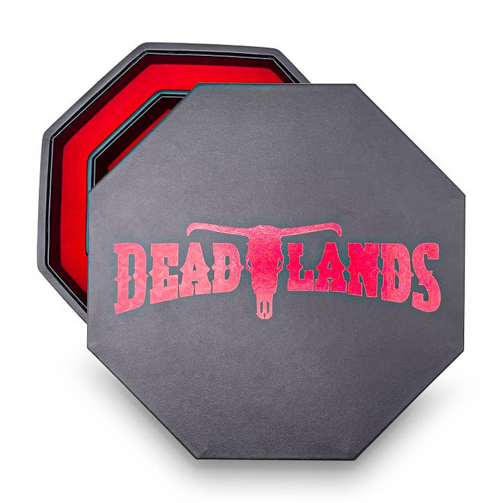 Red Deadlands™ Tray of Holding™ Dice Tray by Norse Foundry for wholesale by Norse Foundry