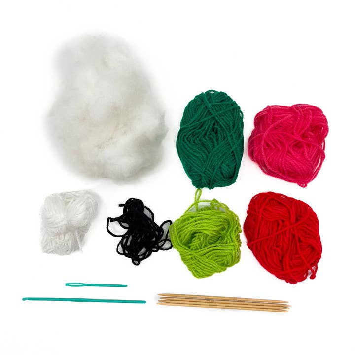 Darn Good Yarn - Vendita all'ingrosso Kit per lavoretti fai da te - Kit per uncinetto Juicy Watermelon Amigurumi
