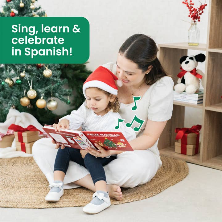 Binibi - Wholesale Preschool Book (3-5) - Bilingual Christmas Musical Book: Spanish Christmas Song5