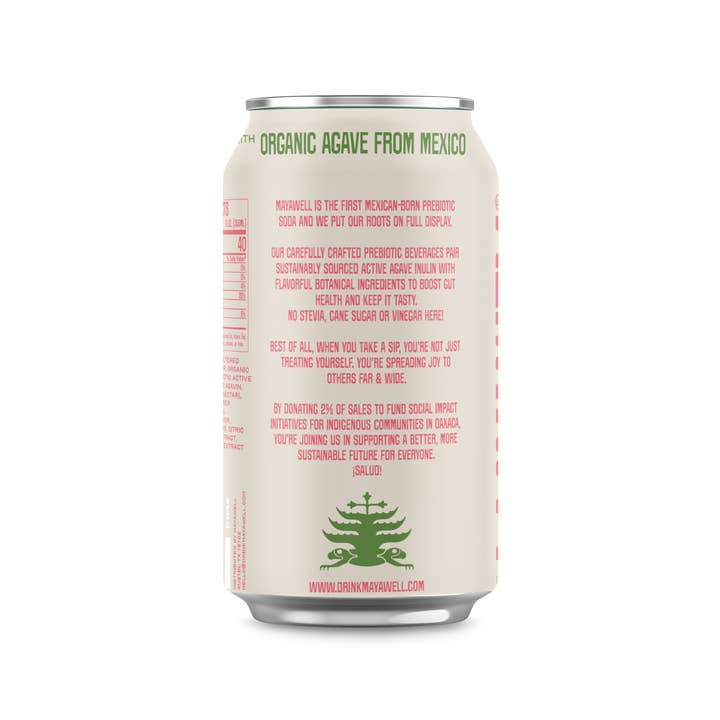 Mayawell - Wholesale Soda/Carbonated Drink - Raspberry Cucumber (12 Pack)