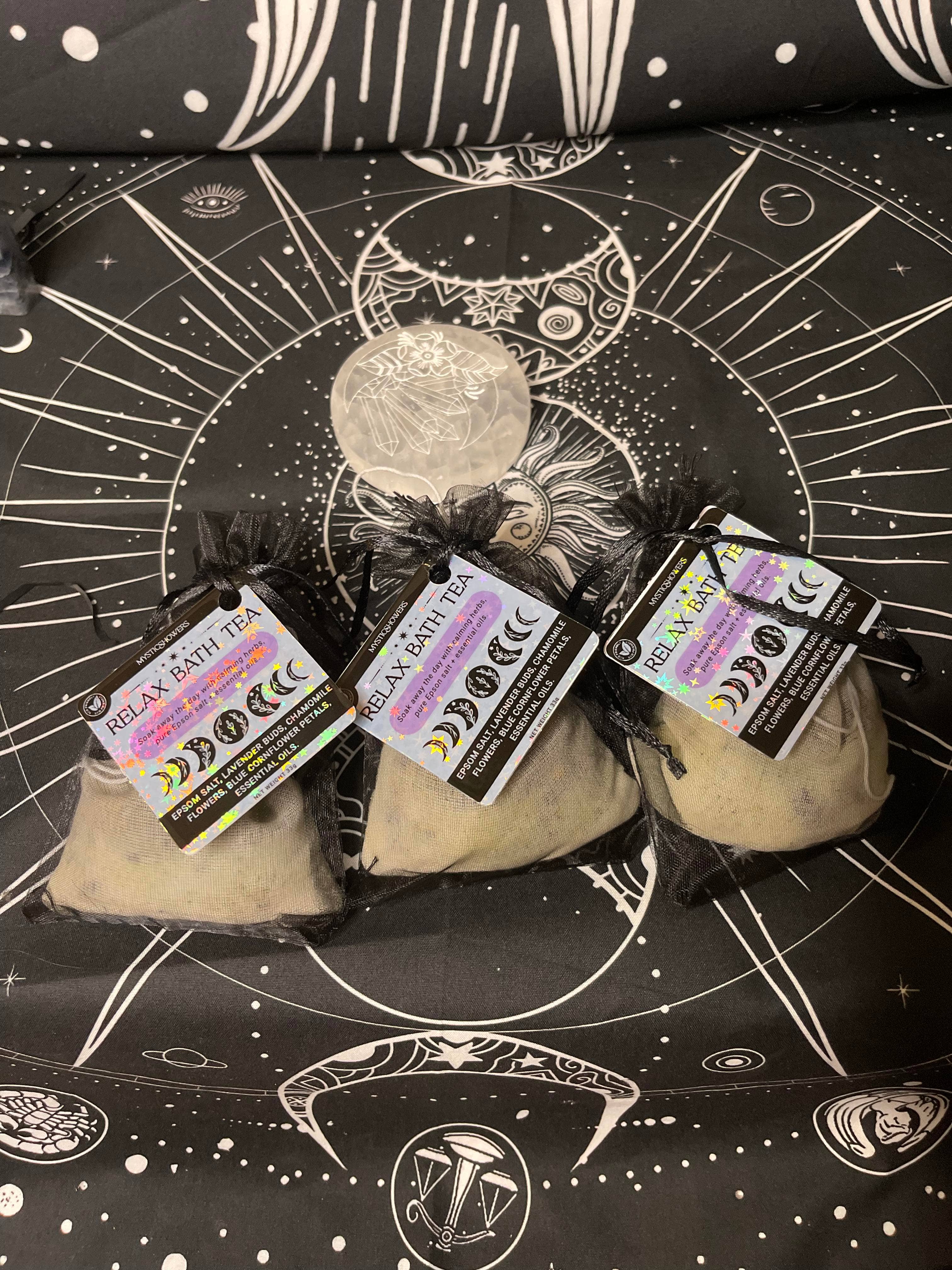 Mystic Showers - Wholesale Bath Soak/Milk - Relax Bath Tea – Infused with Crystal Energy + Herbal Blend4
