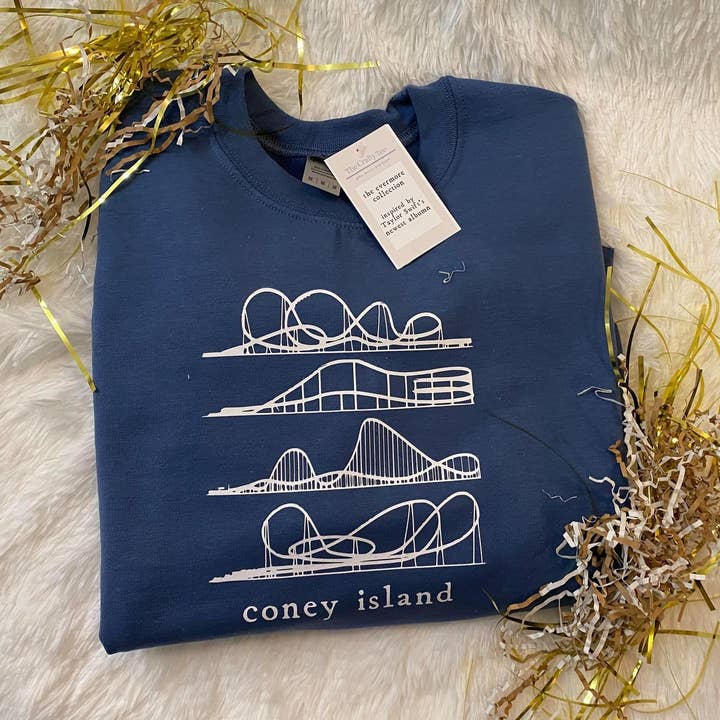 Col rond Coney Island - La collection Evermore pour la vente par The Crafty Tee