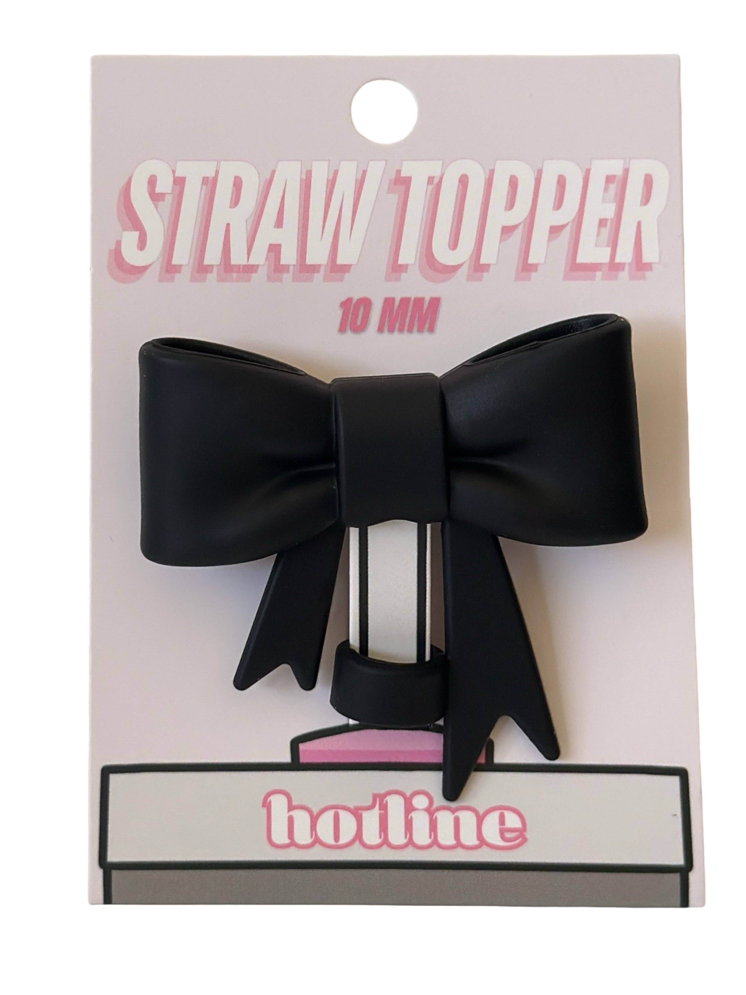 Shop Hotline - Wholesale Drink Topper - Large Bow Straw Toppers15