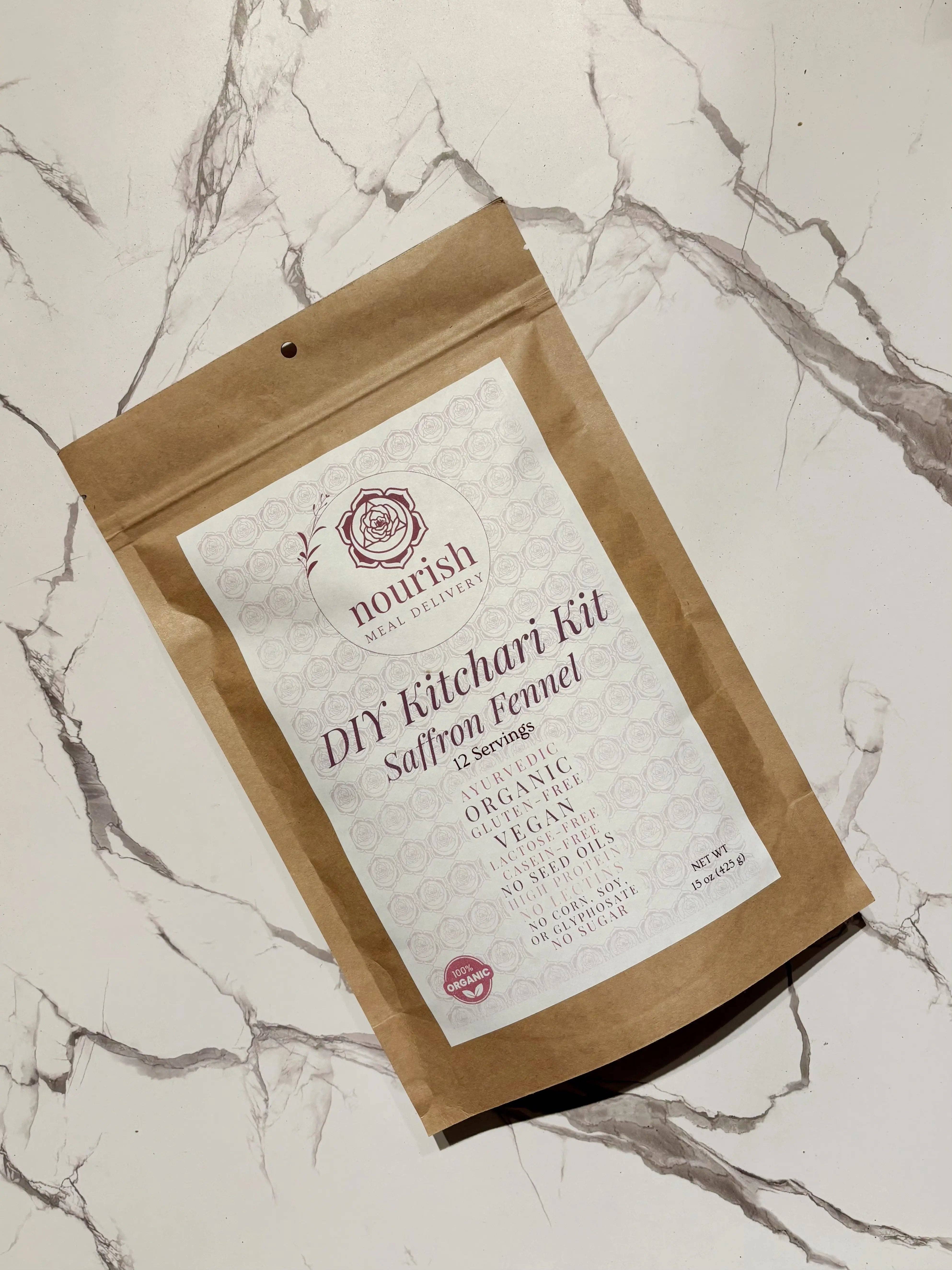 Nourish Meal Delivery - Wholesale DIY Food Kit - DIY Kitchari Kit – Saffron Fennel1