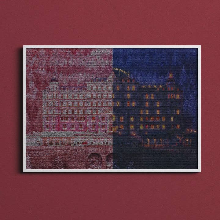 The Grand Budapest Hotel - Manuskript Kunsttryk for engroshandel hos Robotic Ewe