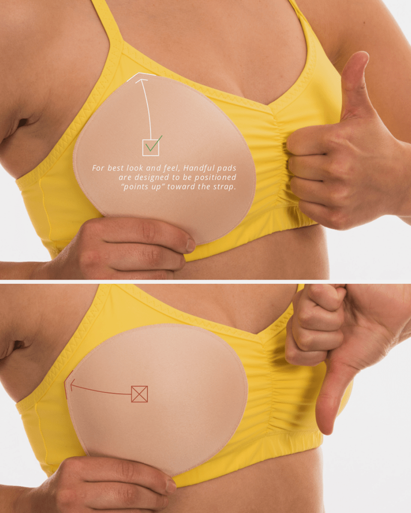 Handful - Wholesale Bra - Women's - Original Lights Out Pad Sets - Beige2