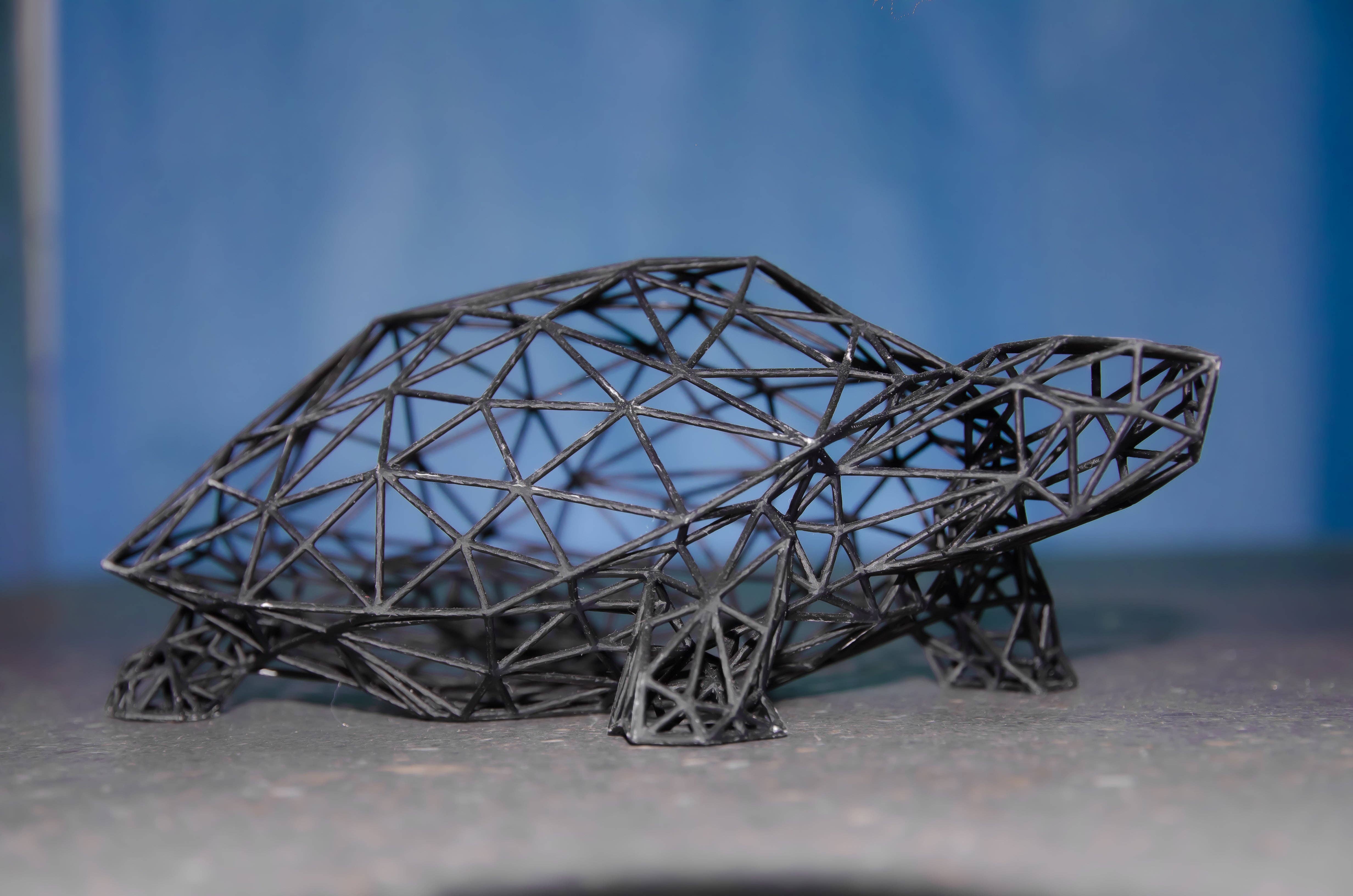 3DOfficeAT – Großhandel Skulptur – 3D-Drahtgitter-Design Schildkrötenskulptur10