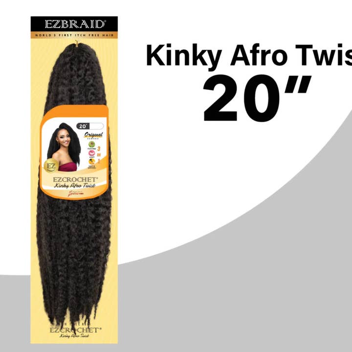 Majestic Wholesale - Wholesale Hair Extensions - EZBraid EZCrochet Kinky Afro Twist 20" Assorted Colors5