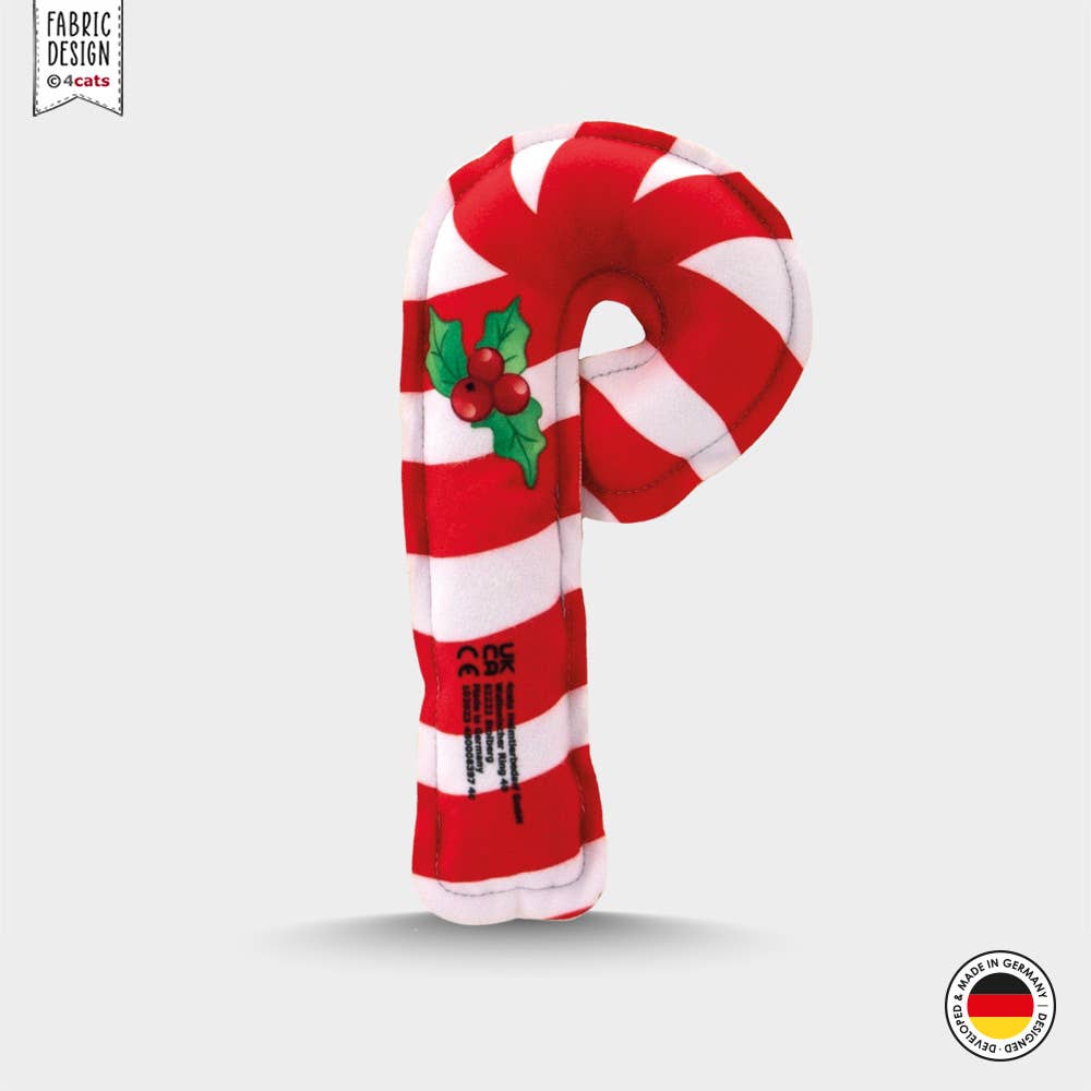 4cats Heimtierbedarf GmbH - Wholesale Speeltje - Kat - 4cats kerstcollectie candy cane - 6 stuks3
