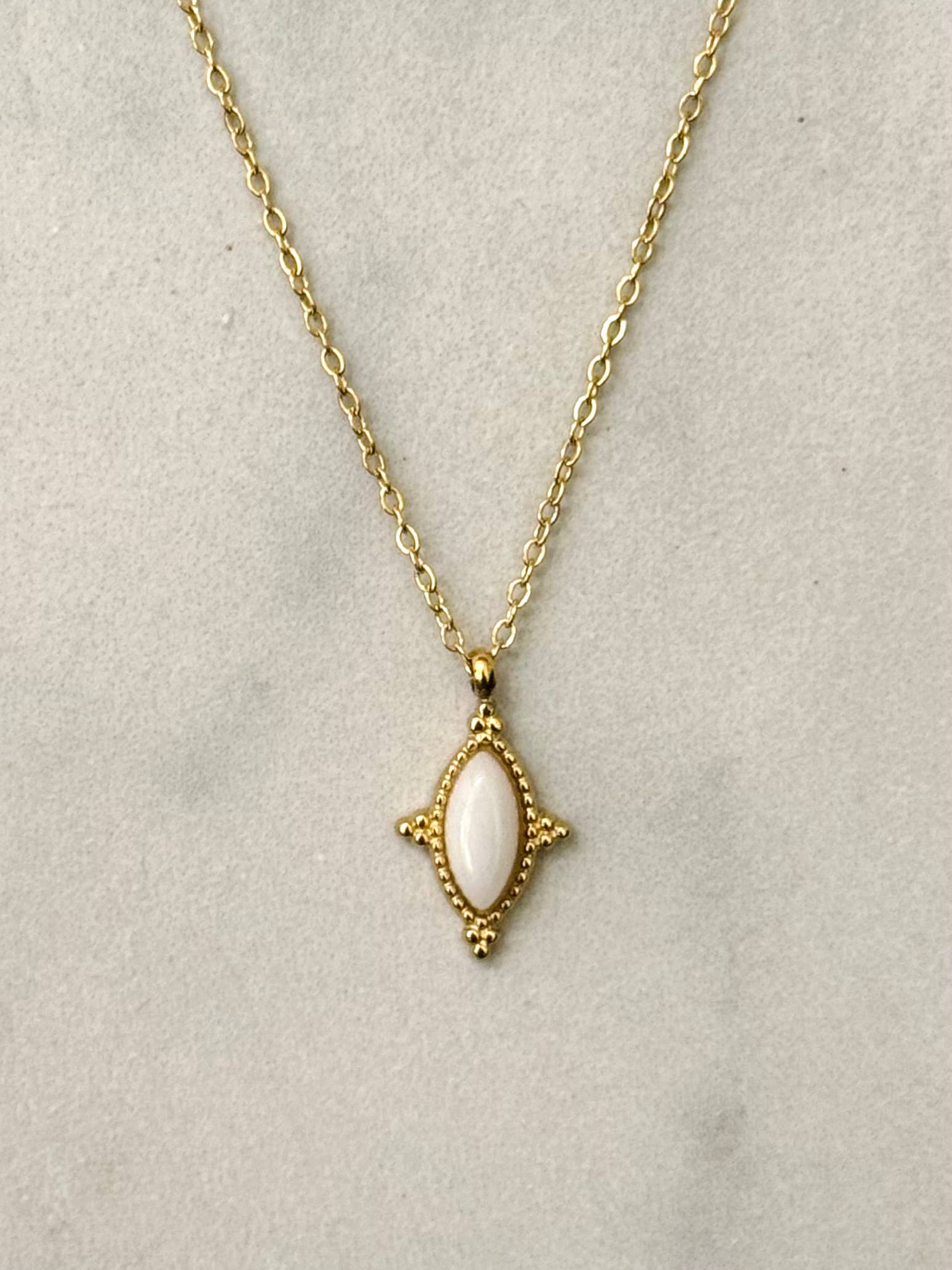 Cassette Barcelona - Wholesale Pendant/Charm Necklace - Haru Minimal Stainless Steel Necklace 1