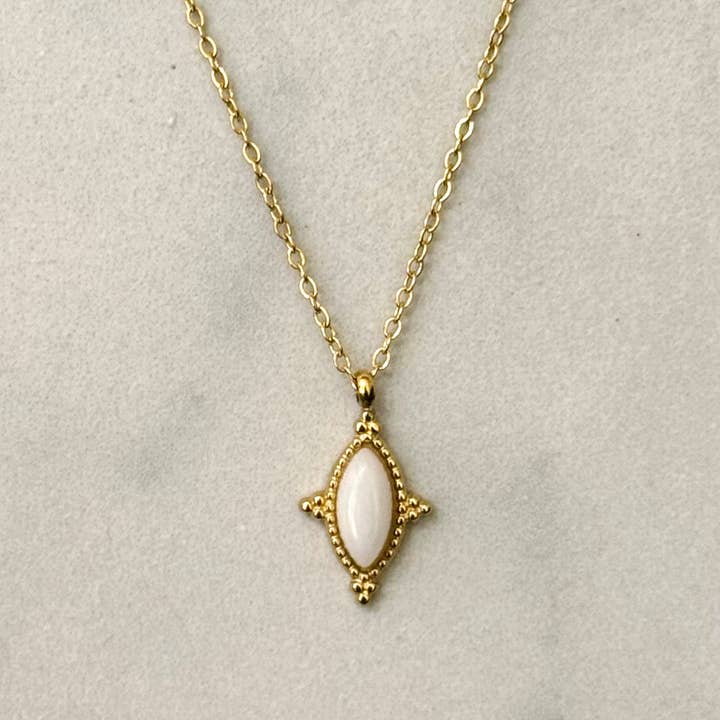 Cassette Barcelona - Wholesale Pendant/Charm Necklace - Haru Minimal Stainless Steel Necklace 1