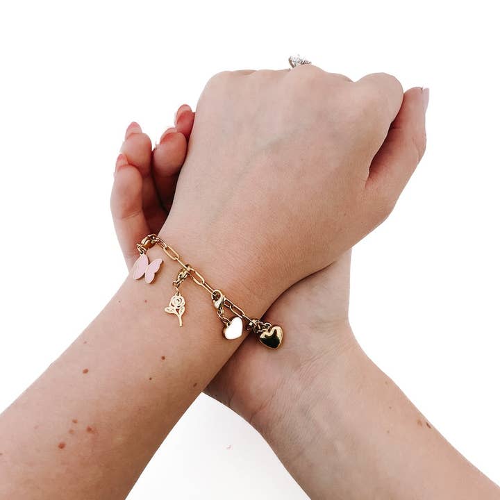 Pretty Simple - Venta al por mayor Pulseras de abalorios/colgantes - Pulseras Chanelle Charm Bar - Impermeables al por mayor