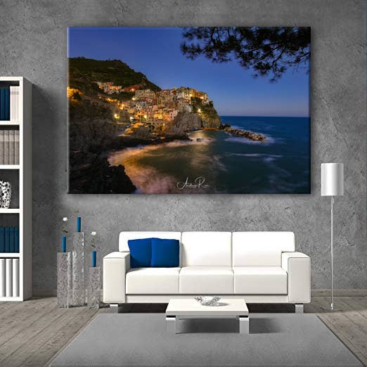 Author prints canvas/plexi Made in Italy CINQUE TERRE 2 for wholesale by Andrea Risi Fine Art Photography
