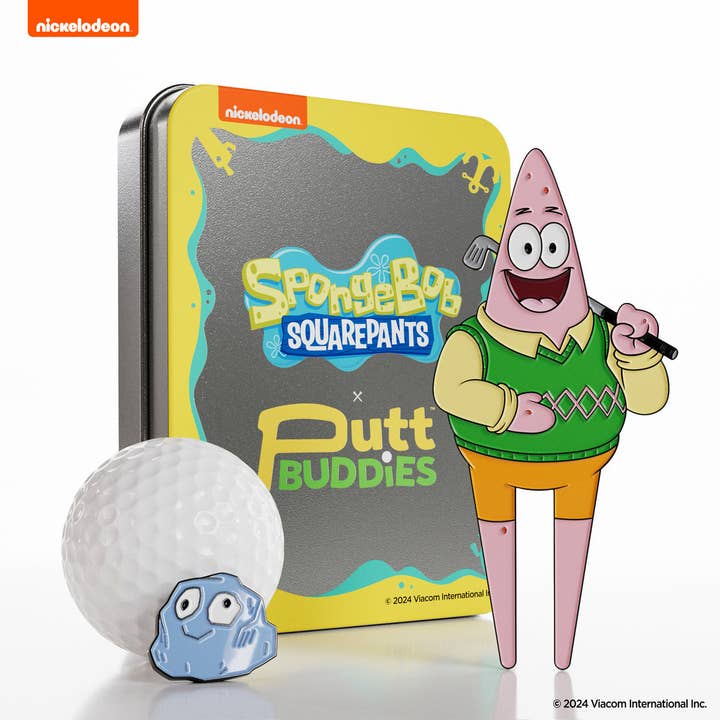 Putt Buddies - GOLFING PATRICK DIVOT TOOL W/ PETE THE ROCK BALL MARKER for wholesale by Pops Distro Inc