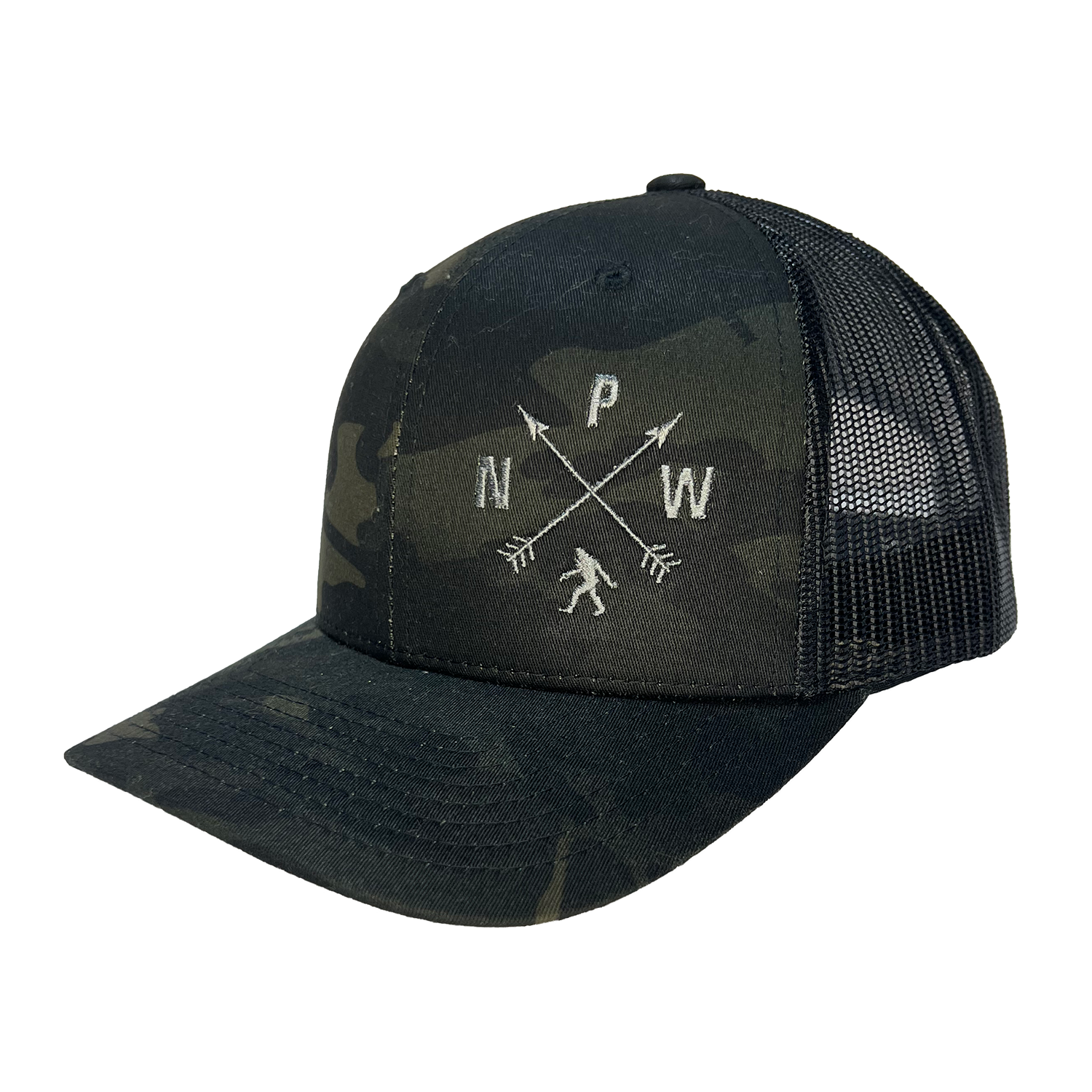 Direction Apparel - Wholesale Trucker Hat - Unisex - Sasquatch Arrows Trucker Cap15