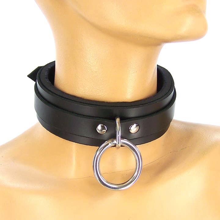 Classic Padded Bondage Collar for wholesale by Axovus