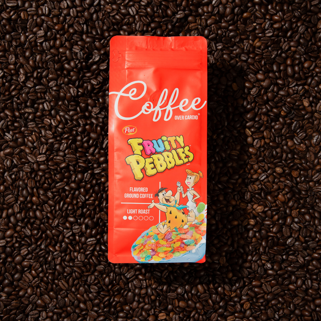 Coffee Over Cardio® - Wholesale Ground Coffee - Fruity Pebbles™ Flavored Ground Coffee - Costa Rican Arabica2