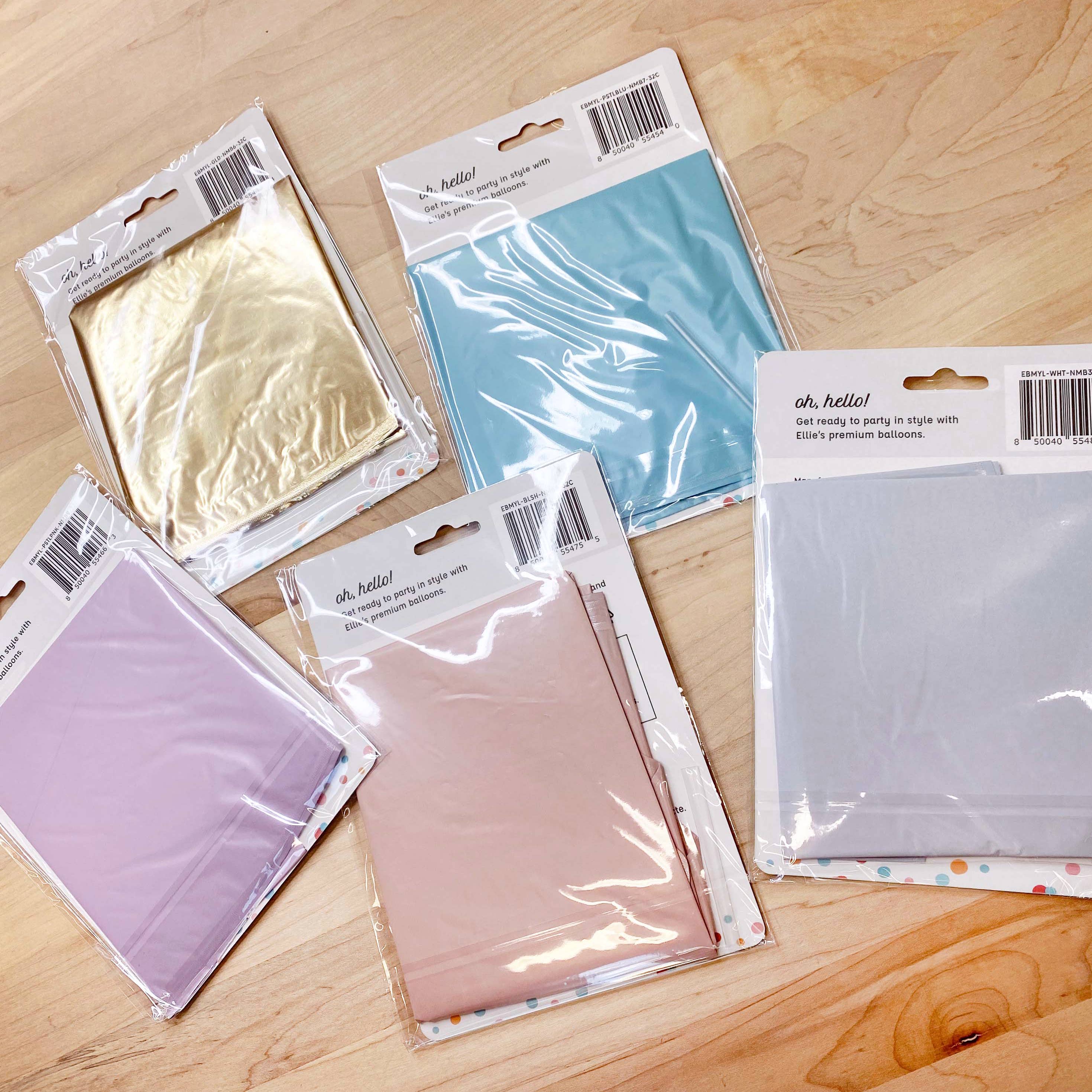 Ellie's Party Supply - Wholesale Balloon - Barely Blush Mylar Number Balloons (32 Inches)11