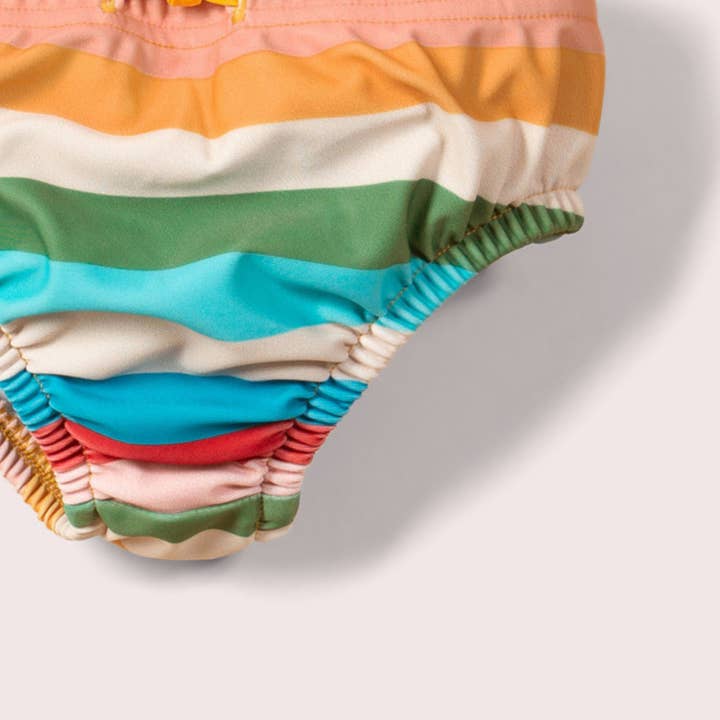 Rainbow UPF 50+ Reusable Baby Swimming Nappy for wholesale on Faire