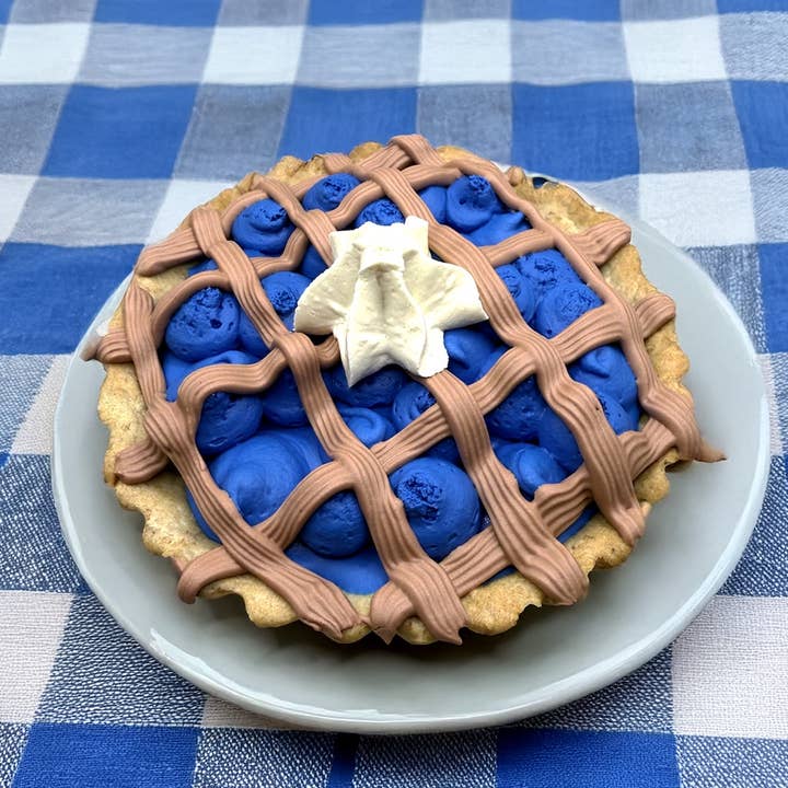 Blueberry Tart Organic Dog Cookie for wholesale by Pupcakes and Pawstries Barkery