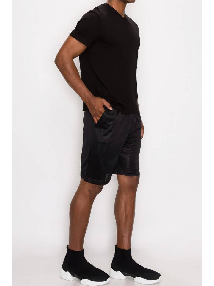 CC Wholesale Clothing - Wholesale Athletic shorts – Men's - Men Mesh Basketball Shorts1