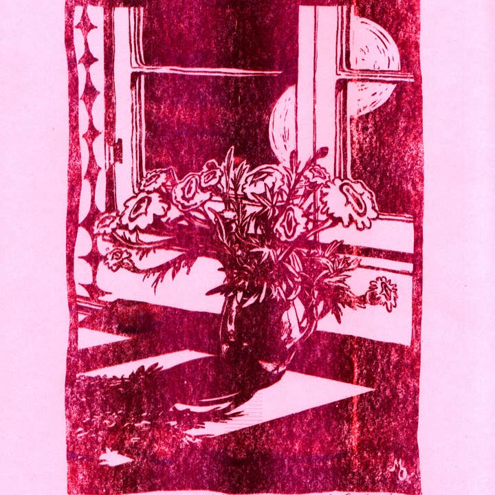 OBSERVATEUR // IMPRESSION RISOGRAPHIQUE pour la vente par Mo McMasters