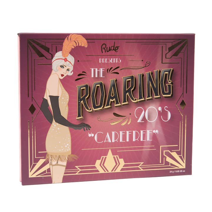 88004RD The Roaring 20's Eyeshadow Palette Carefree for wholesale by TRENDING CORPORATE