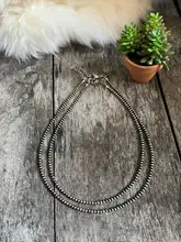 Wild Hancock Creations – Engroshandel Choker/colliers – Navajo Perle Choker/Ægte Navajo Perlehalskæde/Vestlig1